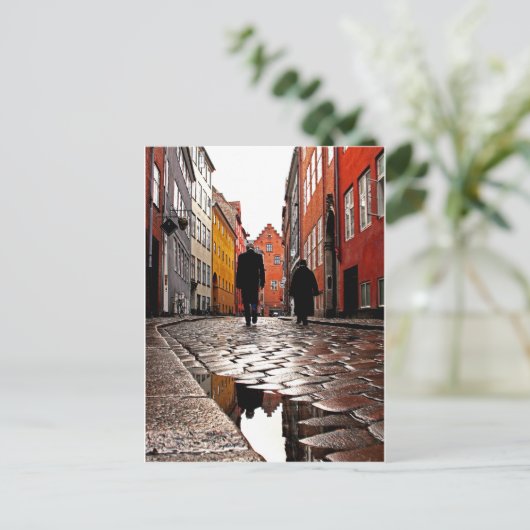 Magstræde - Kopenhagen - Denemarken Briefkaart (Staand voorkant)