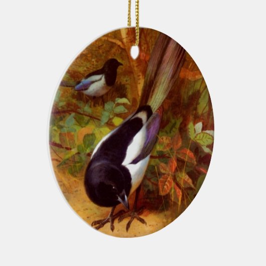Magtaartvogel Keramisch Ornament (Rechts)