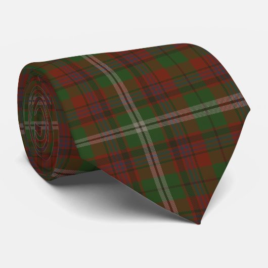 Maguire Clan Tartan Stropdas (Opgerold)