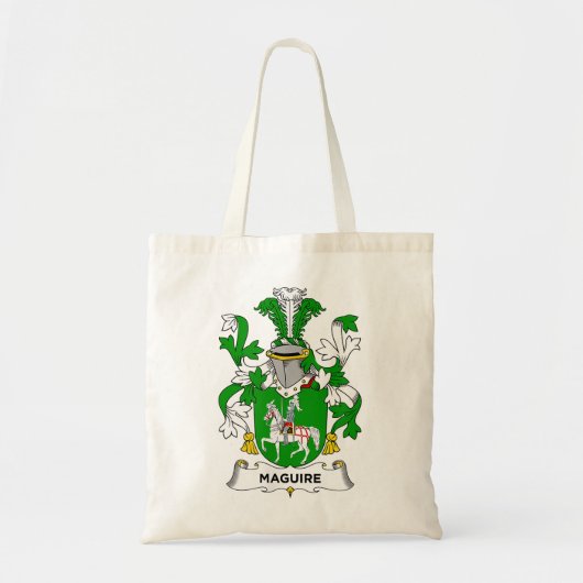 Maguire Coat of Arms Family Crest Tote Bag (Voorkant)