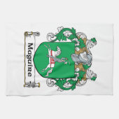 Maguire Family Crest Theedoek (Horizontaal)