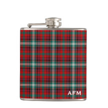 Maguire Tartan Monogram Helder Rood en Groen Plaid