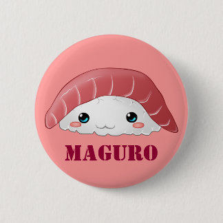 "Maguro sushi" knoop Ronde Button 5,7 Cm