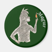 Magus (met naam) magneet (Voorkant)