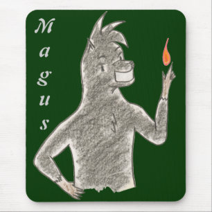 Magus (met naam) muismat