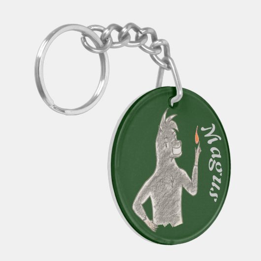 Magus (met naam) sleutelhanger (Voorkant Links)