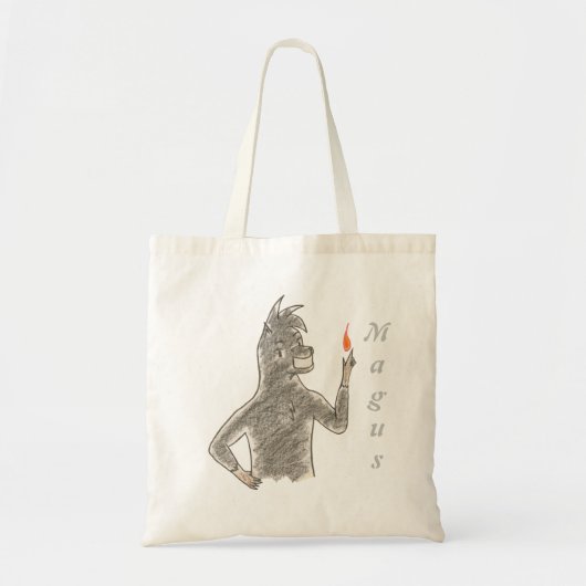 Magus (met naam) tote bag (Voorkant)