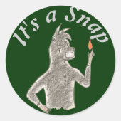 Magus Ronde Sticker (Voorkant)