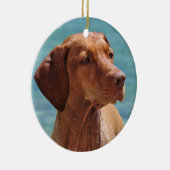 Magyar Vizsla Dog Keramisch Ornament (Rechts)