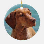 Magyar Vizsla Dog Keramisch Ornament (Achterkant)