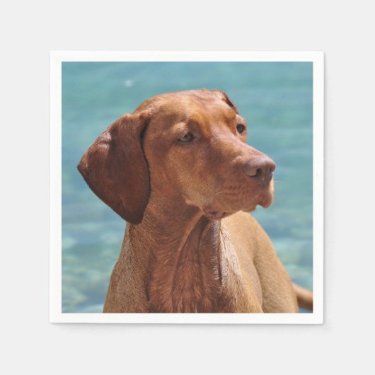 Magyar Vizsla Dog Servetten (Voorkant)