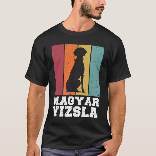 Magyar Vizsla Vintage T-shirt (Voorkant)