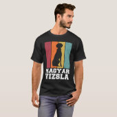 Magyar Vizsla Vintage T-shirt (Voorkant volledig)