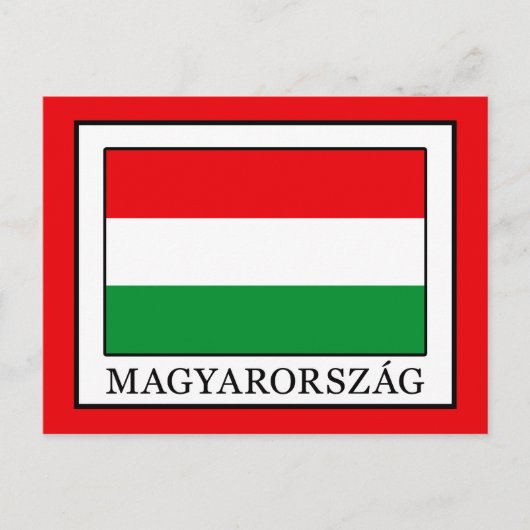 Magyarország Briefkaart (Voorkant)
