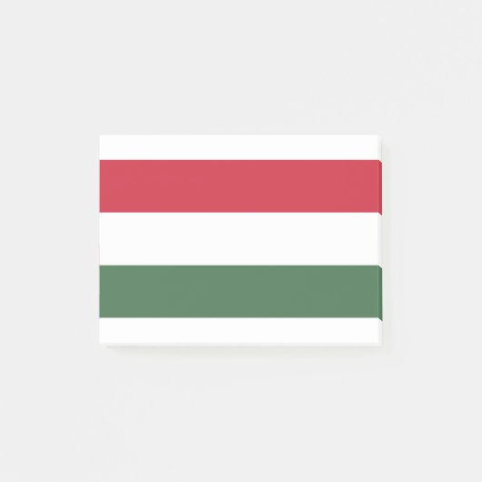 Magyarország - Hongaarse vlag Post-it® Notes (Voorkant)