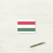 Magyarország - Hongaarse vlag Post-it® Notes (Op bureau)