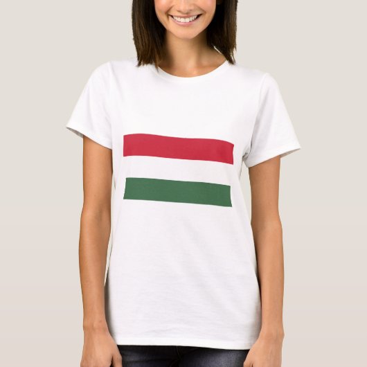 Magyarország - Hongaarse vlag T-shirt (Voorkant)
