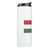Magyarország - Hongaarse vlag Thermosbeker (Gedraaid links)