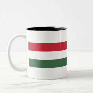 Magyarország - Hongaarse vlag Tweekleurige Koffiemok