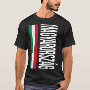 Magyarorszag Magyar Kleding Trotse Vlag van Hongar T-shirt
