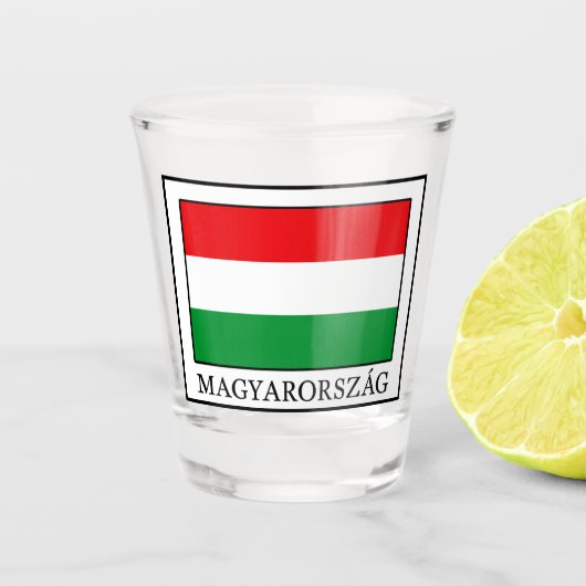Magyarország Shot Glas (Voorkant)