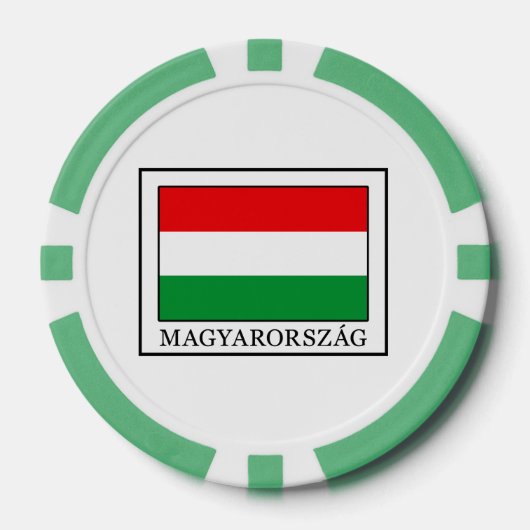 Magyarorzzag Pokerchips (Voorkant)