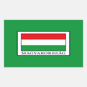 Magyarorzzag Rechthoekige Sticker