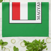 Magyarorzzag Theedoek (Gevouwen)