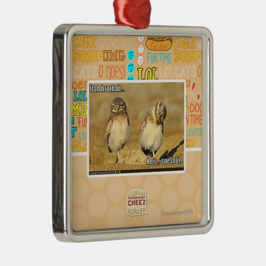 Mah brothah metalen ornament (Rechts)