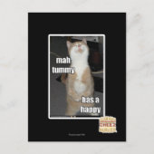 Mah buik heeft een gelukkige briefkaart (Voorkant)