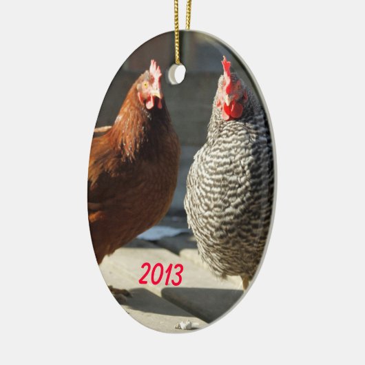 Mah Chikkens Keramisch Ornament (Links)