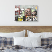 Mah Coza Graffiti Single Print (Insitu (Slaapkamer))