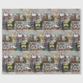 Mah coza, Graffiti, Spanje Glossy Wrapping Paper Cadeaupapier (Vlak)