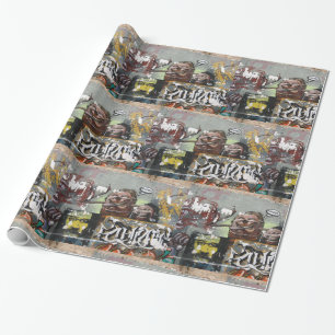 Mah coza, Graffiti, Spanje Glossy Wrapping Paper Cadeaupapier