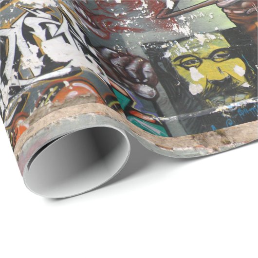 Mah coza, Graffiti, Spanje Glossy Wrapping Paper Cadeaupapier (Rol Hoek)