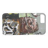 Mah coza, Graffiti, Spanje iPhone case (Achterkant (Horizontaal))