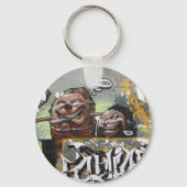 Mah coza, Graffiti, Spanje Sleutelhanger (Voorkant)