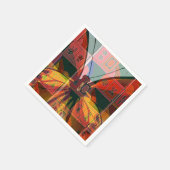 Mah Jong Butterfly Napkins Servetten (Hoek)