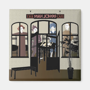Mah Jong Cafe Magnet