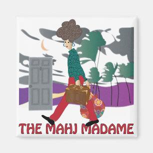 Mah Jong De Mahj Madame Magneet