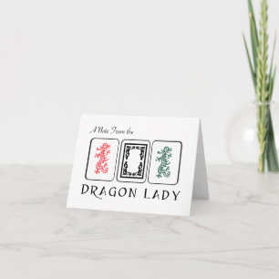 Mah Jong Dragons kaart