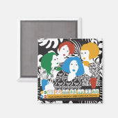 Mah Jong Friends Magnet (Voorkant / Achterkant)