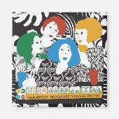 Mah Jong Friends Magnet (Voorkant)