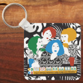 Mah Jong Friends Sleutelhanger (Voorkant)