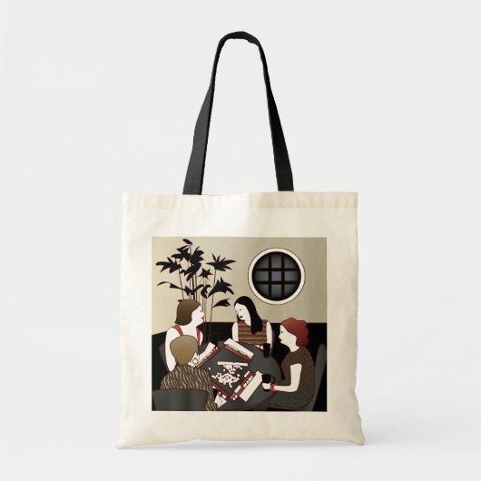Mah Jong Game Bag Tote Bag (Voorkant)