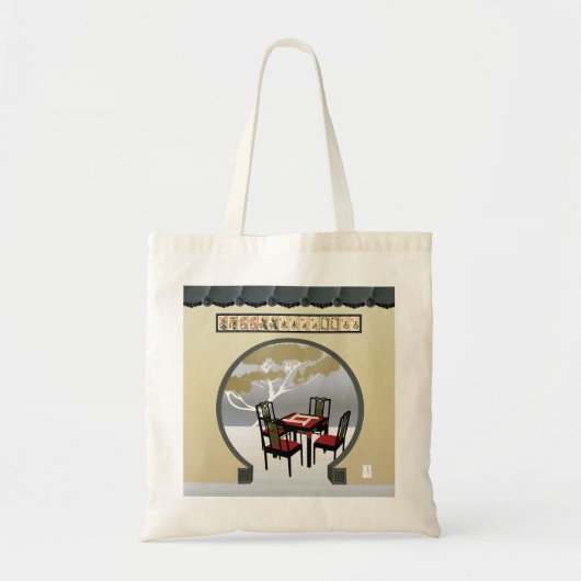Mah Jong Garden Bag Tote Bag (Voorkant)