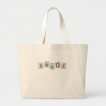 Mah Jong Gift, Mah Jongg Canvas tas