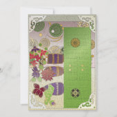 Mah Jong Green Table Flat Kaart (Voorkant)