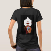 Mah Jong Hamsa Hoodie Jurk T-shirt (Achterkant)