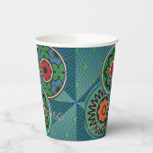 Mah Jong Holiday Paper Cup Papieren Bekers (Links)